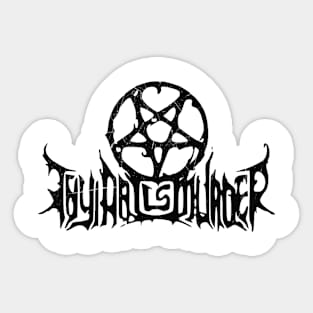 Thy Art Is Murder Vintage Sticker